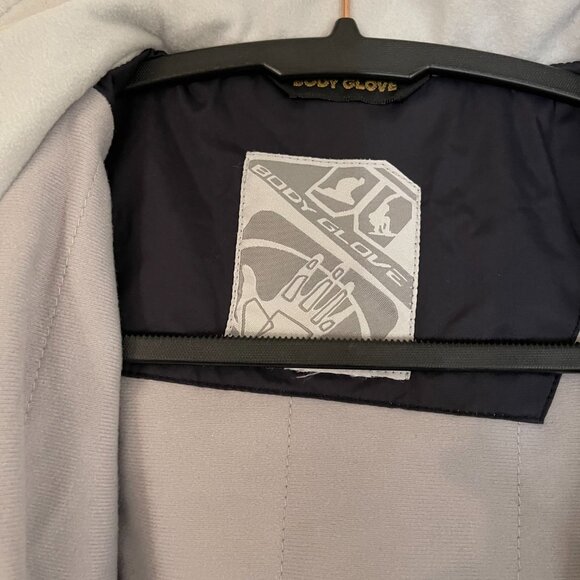 Body Glove Navy/Gray Reflective Ski Jacket Utility Design, Waterproof Unisex - Picture 2 of 13